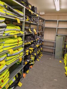 dexion kapcsplható polc kivitelezésünk